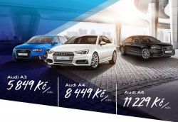 Audi Now: Nabídka modelů Audi pro beztížný úvěr